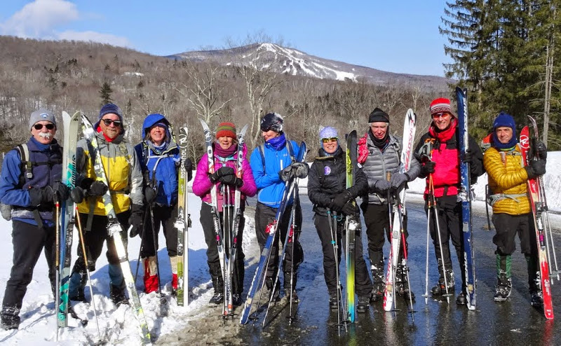 Skiers near Bromley SWLT